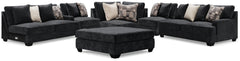 Homestyle Furniture - Ashley Furniture - Lavernett 5-Piece Sectional and Ottoman - 5-Piece Sectional and Ottoman - 59603U2
