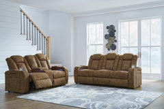 Homestyle Furniture - Ashley Furniture - Wolfridge Power Reclining Sofa and Loveseat - Power Reclining Sofa and Loveseat - 60703U1