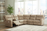 Homestyle Furniture - Ashley Furniture - Next-Gen DuraPella 6-Piece Power Reclining Sectional - 6-Piece Power Reclining Sectional - 61004S7