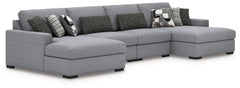 Bealton 4-Piece Sectional with Double Chaise