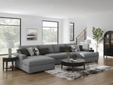 Homestyle Furniture - Ashley Furniture - Bealton 4-Piece Sectional with Double Chaise - RAF 4-Piece Sectional with Double Chaise - 61305S9