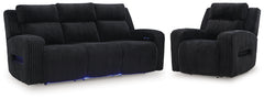 Homestyle Furniture - Ashley Furniture - Forest Lake Power Reclining Sofa and Power Recliner - Power Reclining Sofa and Power Recliner - PC64202U2