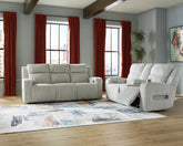 Homestyle Furniture - Ashley Furniture - Forest Lake Power Reclining Sofa and Loveseat - Power Reclining Sofa and Loveseat - PC64203U2