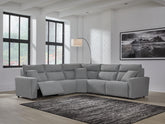 Homestyle Furniture - Ashley Furniture - ModMax II 5-Piece Power Reclining Sectional - 5-Piece Power Reclining Sectional - 65906S8