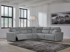 Homestyle Furniture - Ashley Furniture - ModMax II 5-Piece Power Reclining Sectional - 5-Piece Power Reclining Sectional - 65906S8
