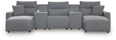 Homestyle Furniture - Ashley Furniture - ModMax II 5-Piece Power Reclining Sectional with Chaise - 5-Piece Power Reclining Sectional with Chaise - 65906S16