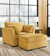 Homestyle Furniture - Ashley Furniture - Keerwick Oversized Chair and Ottoman - Oversized Chair and Ottoman - 67506U2