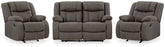 Homestyle Furniture - Ashley Furniture - First Base Reclining Loveseat and 2 Recliners - Reclining Loveseat and 2 Recliners - 68804U3