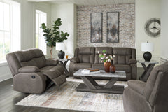 Homestyle Furniture - Ashley Furniture - First Base Reclining Sofa, Loveseat and Recliner - Reclining Sofa, Loveseat and Recliner - 68804U2