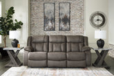 Homestyle Furniture - Ashley Furniture - First Base Reclining Sofa - Reclining Sofa - 6880488