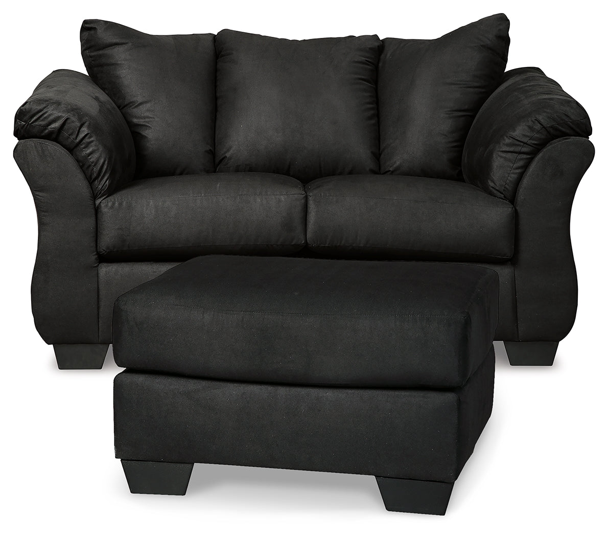 Homestyle Furniture - Ashley Furniture - Darcy Loveseat and Ottoman - Loveseat and Ottoman - 75008U6
