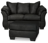 Homestyle Furniture - Ashley Furniture - Darcy Loveseat and Ottoman - Loveseat and Ottoman - 75008U6