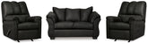 Homestyle Furniture - Ashley Furniture - Darcy Loveseat and 2 Recliners - Loveseat and 2 Recliners - 75008U13
