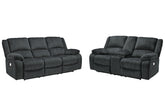 Homestyle Furniture - Ashley Furniture - Draycoll Power Reclining Sofa and Loveseat - Power Reclining Sofa and Loveseat - 76504U2