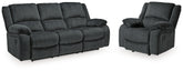 Homestyle Furniture - Ashley Furniture - Draycoll Reclining Sofa and Recliner - Reclining Sofa and Recliner - 76504U3