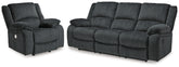 Homestyle Furniture - Ashley Furniture - Draycoll Reclining Sofa and Power Recliner - Reclining Sofa and Power Recliner - 76504U9