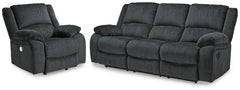 Homestyle Furniture - Ashley Furniture - Draycoll Reclining Sofa and Power Recliner - Reclining Sofa and Power Recliner - 76504U9
