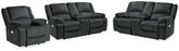 Homestyle Furniture - Ashley Furniture - Draycoll 2 Power Reclining Loveseats and Recliner - 2 Power Reclining Loveseats and Recliner - 76504U6