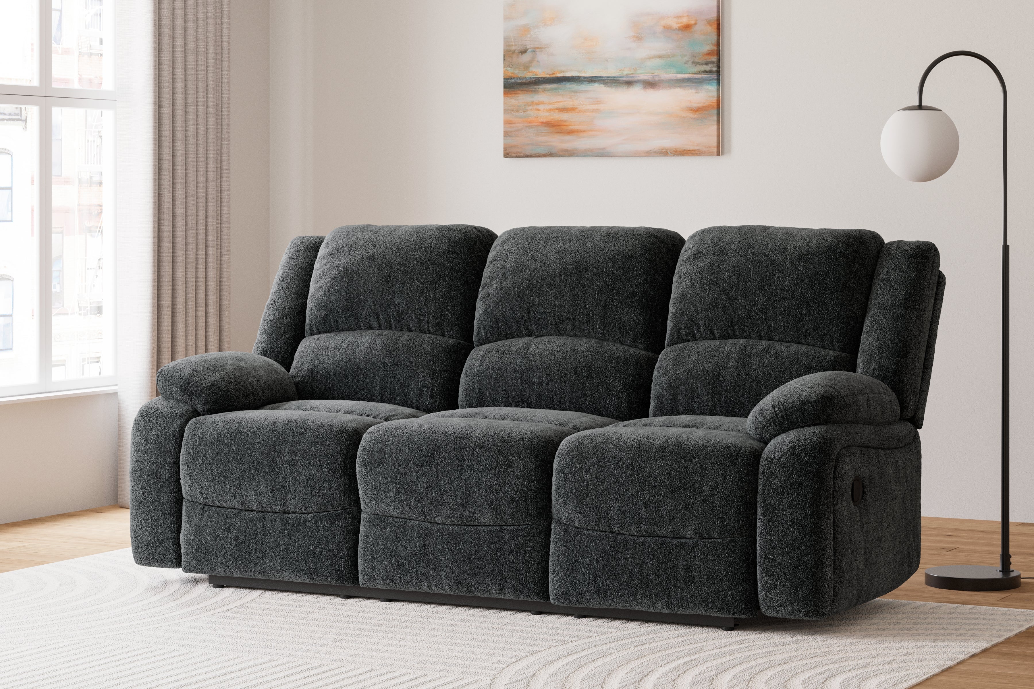 Homestyle Furniture - Ashley Furniture - Draycoll Reclining Sofa - Reclining Sofa - 7650488