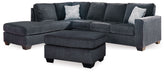 Homestyle Furniture - Ashley Furniture - Altari 2-Piece Sectional with Chaise and Ottoman - 2-Piece Sectional with Chaise and Ottoman - 87213U11