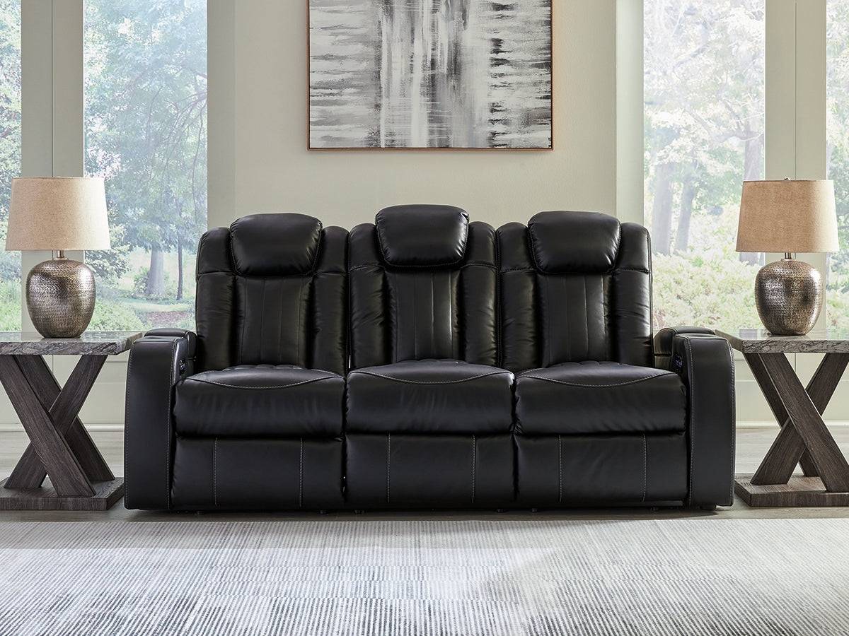 Homestyle Furniture - Ashley Furniture - Caveman Den Power Reclining Sofa - PWR REC Sofa with ADJ Headrest - 9070315