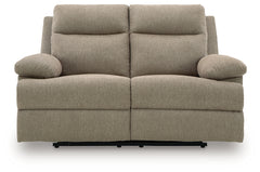 Side-Swipe Reclining Loveseat