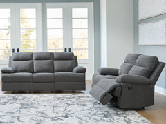 Homestyle Furniture - Ashley Furniture - Side-Swipe Reclining Sofa and Loveseat - Reclining Sofa and Loveseat - PC91406U1