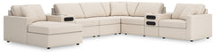 Homestyle Furniture - Ashley Furniture - Modmax 8-Piece Sectional with Audio System and Chaise - RAF 8-Piece Sectional with Audio System and Chaise - 92103S47