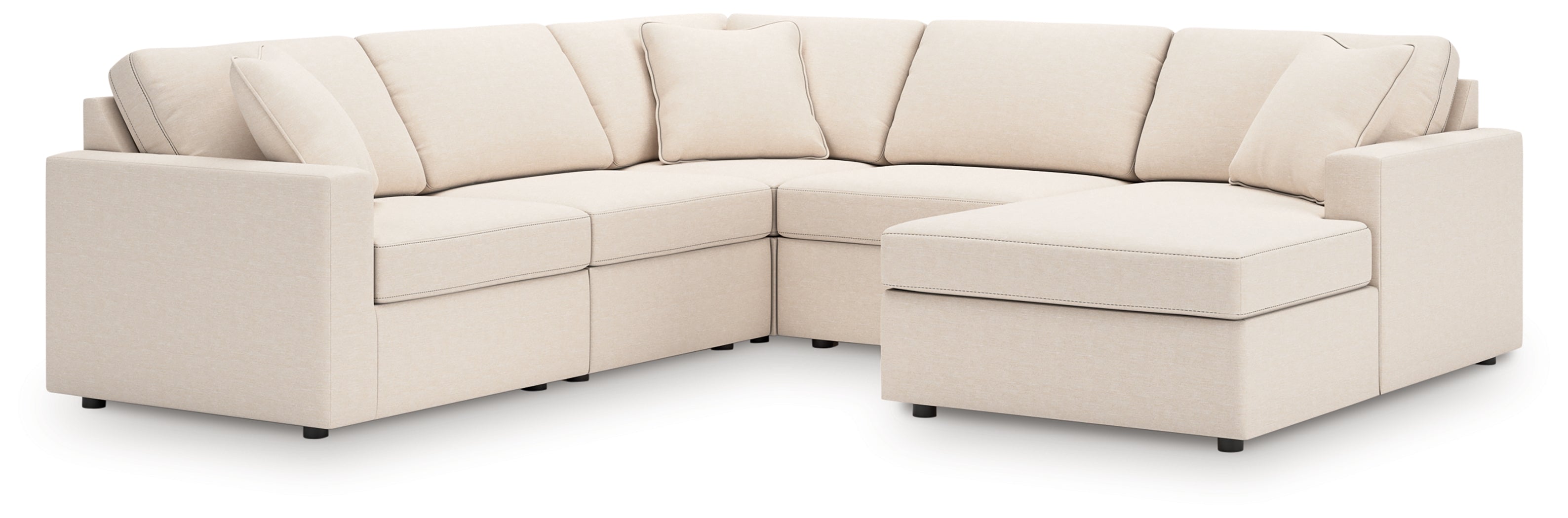 Homestyle Furniture - Ashley Furniture - Modmax 5-Piece Sectional with Chaise - RAF 5-Piece Sectional with Chaise - 92103S68