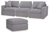 Homestyle Furniture - Ashley Furniture - Modmax 3-Piece Sectional and Ottoman - 3-Piece Sectional and Ottoman - 92104U4