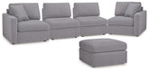 Homestyle Furniture - Ashley Furniture - Modmax 4-Piece Sectional and Ottoman - 4-Piece Sectional and Ottoman - 92104U2