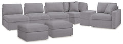 Homestyle Furniture - Ashley Furniture - Modmax 6-Piece Sectional and 2 Ottomans - 6-Piece Sectional and 2 Ottomans - 92104U5