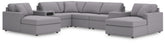 Homestyle Furniture - Ashley Furniture - Modmax 8-Piece Sectional with Chaise - RAF 8-Piece Sectional with Chaise - 92104S31