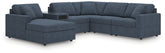 Homestyle Furniture - Ashley Furniture - Modmax 6-Piece Sectional with Audio System and Chaise - RAF 6-Piece Sectional with Audio System and Chaise - 92121S50