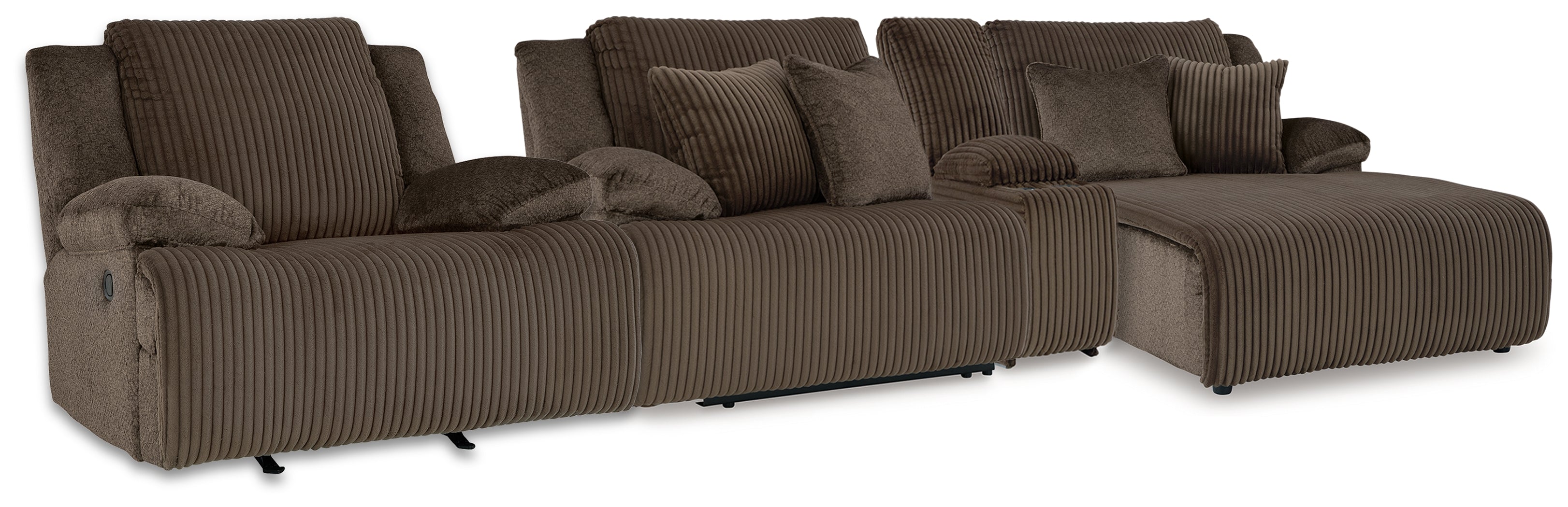 Homestyle Furniture - Ashley Furniture - Top Tier 3-Piece Sectional and Recliner - 3-Piece Sectional and Recliner - 92705U1