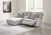 Homestyle Furniture - Ashley Furniture - Acklen Place 3-Piece Power Reclining Sectional Sofa with Chaise - 3-Piece Power Reclining Sectional Sofa with Chaise - 93605S5