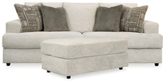 Homestyle Furniture - Ashley Furniture - Soletren Sofa and Ottoman - Sofa and Ottoman - 95104U12