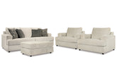 Homestyle Furniture - Ashley Furniture - Soletren Sofa, 2 Chairs, and Ottoman - Sofa, 2 Chairs, and Ottoman - 95104U5