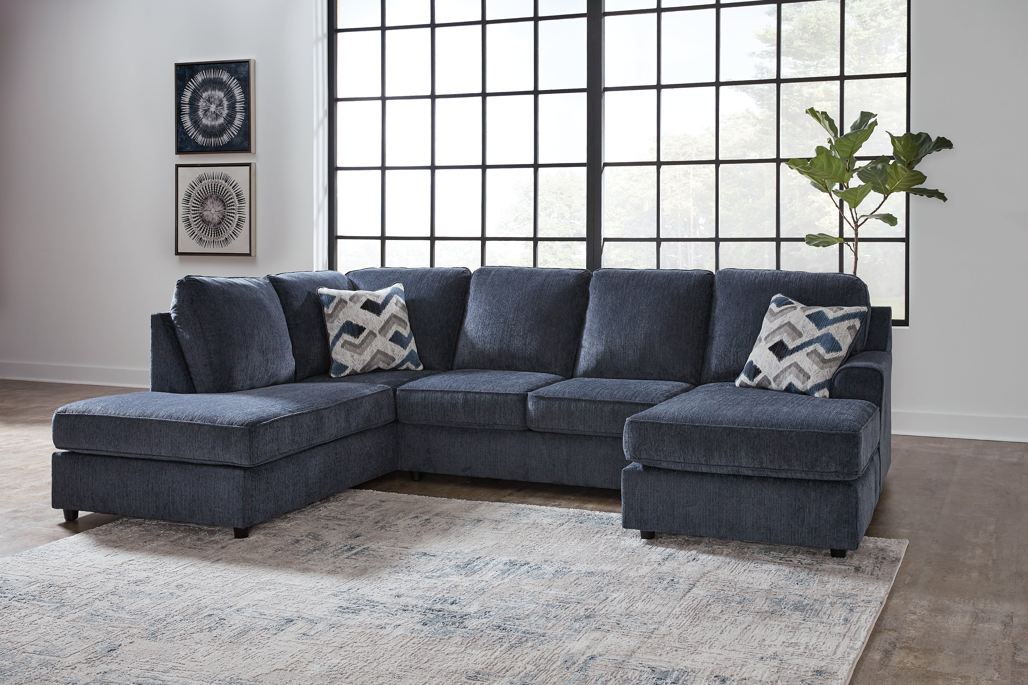 Homestyle Furniture - Ashley Furniture - Albar Place 2-Piece Sectional - RAF 2-Piece Sectional - 95302S2