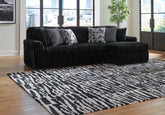 Homestyle Furniture - Ashley Furniture - Midnight-Madness 2-Piece Sectional Sofa with Chaise - LAF 2-Piece Sectional Sofa with Chaise - 98103S2
