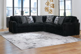 Homestyle Furniture - Ashley Furniture - Midnight-Madness 3-Piece Sectional - LAF 3-Piece Sectional - 98103S6