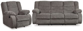 Homestyle Furniture - Ashley Furniture - Tulen Reclining Sofa and Recliner - Reclining Sofa and Recliner - 98606U2