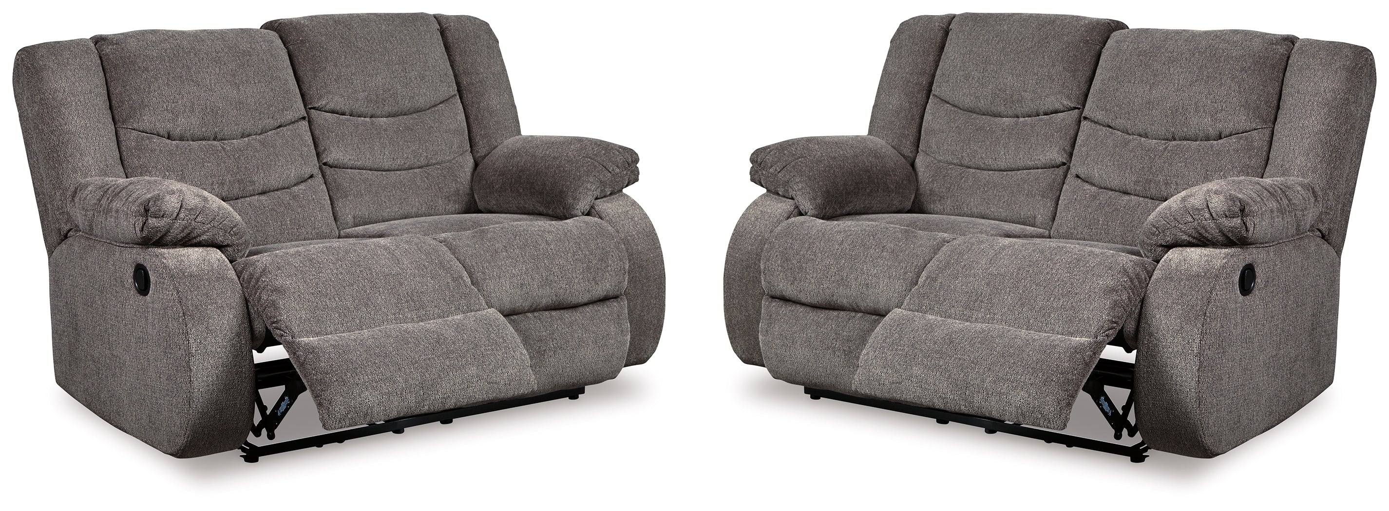 Homestyle Furniture - Ashley Furniture - Tulen Set of 2 Reclining Loveseats - Set of 2 Reclining Loveseats - 98606U5