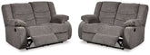 Homestyle Furniture - Ashley Furniture - Tulen Set of 2 Reclining Loveseats - Set of 2 Reclining Loveseats - 98606U5