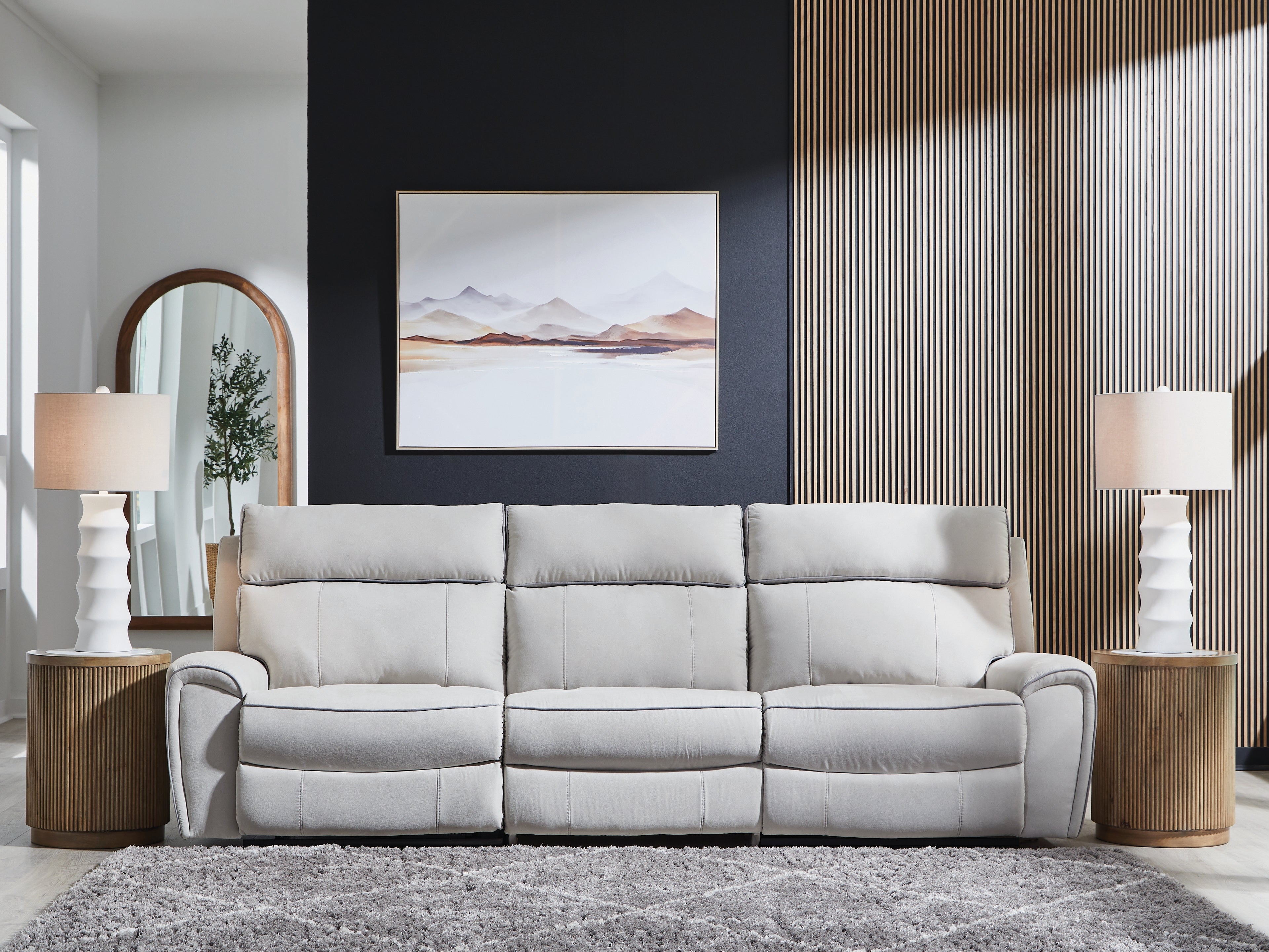 Homestyle Furniture - Ashley Furniture - Social Pointe 3-Piece Power Reclining Sectional - 3-Piece Power Reclining Sectional - PC98802S1