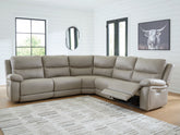 Homestyle Furniture - Ashley Furniture - Narwhal Place 5-Piece Power Reclining Sectional - 5-Piece Power Reclining Sectional - PC99201S8