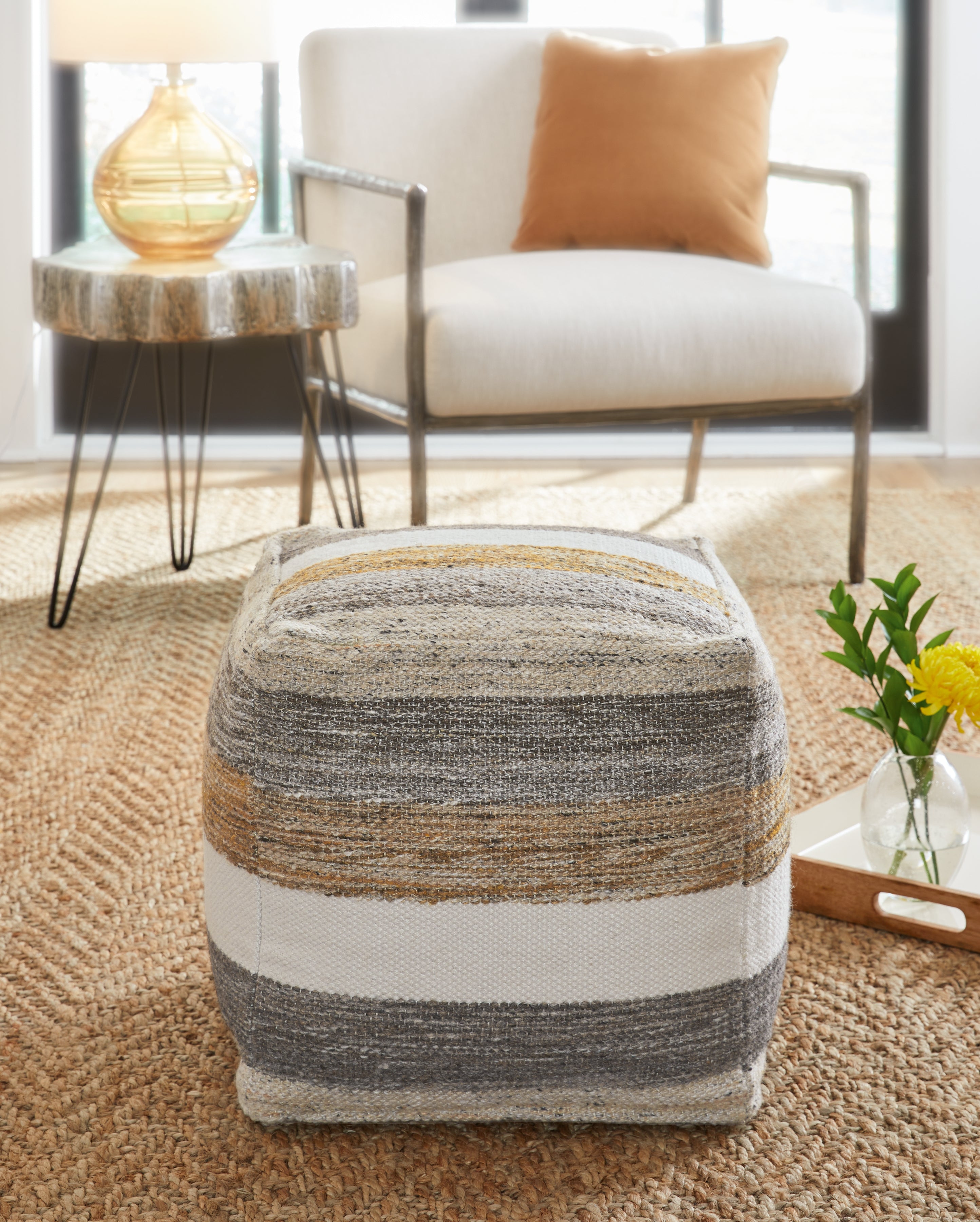 Homestyle Furniture - Ashley Furniture - Josalind Pouf - Pouf - A1000935