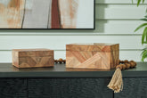 Homestyle Furniture - Ashley Furniture - Antford Box (Set of 2) - Box Set (Set of 2) - A2000691