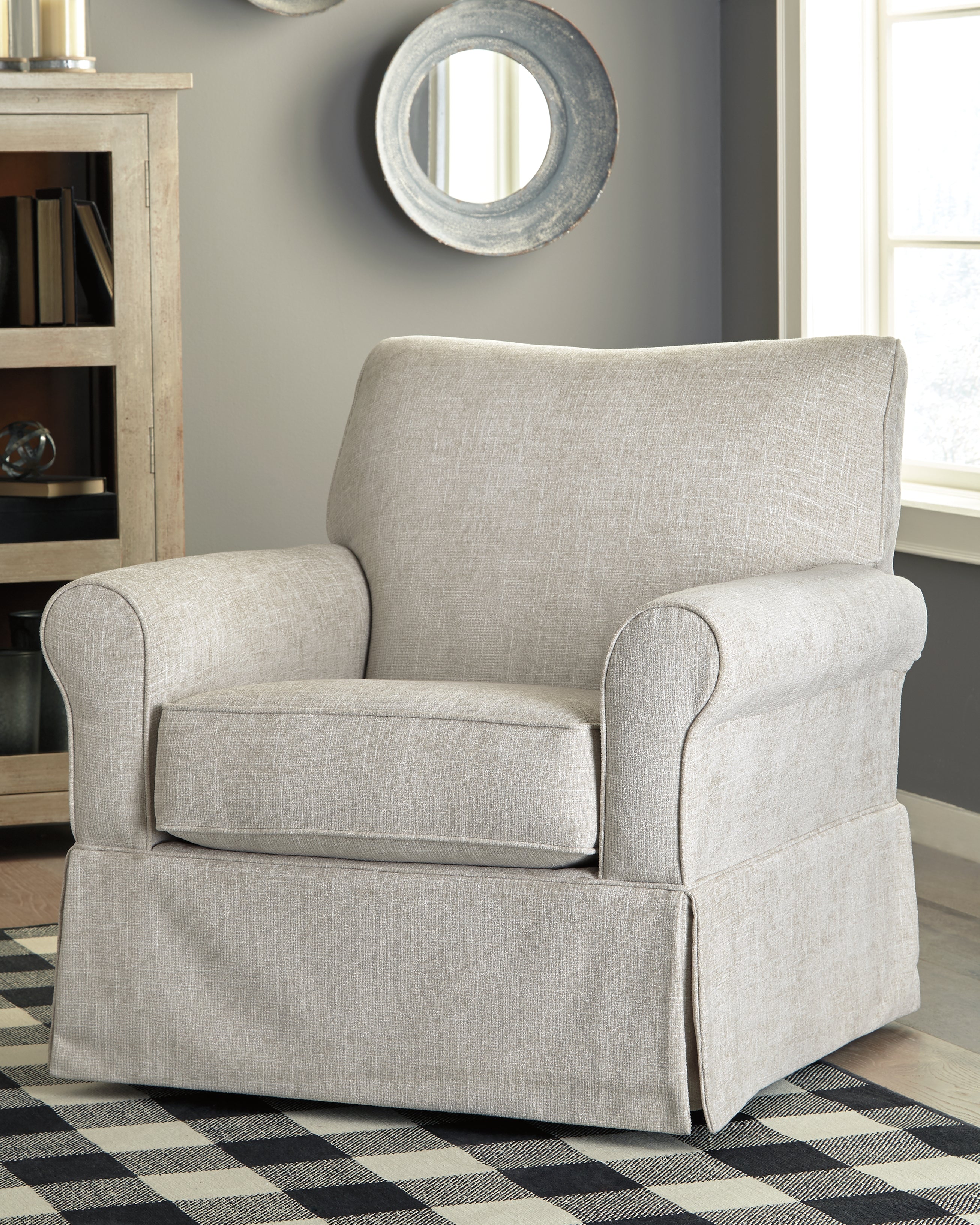 Homestyle Furniture - Ashley Furniture - Searcy Accent Chair - Swivel Glider Accent Chair - A3000006