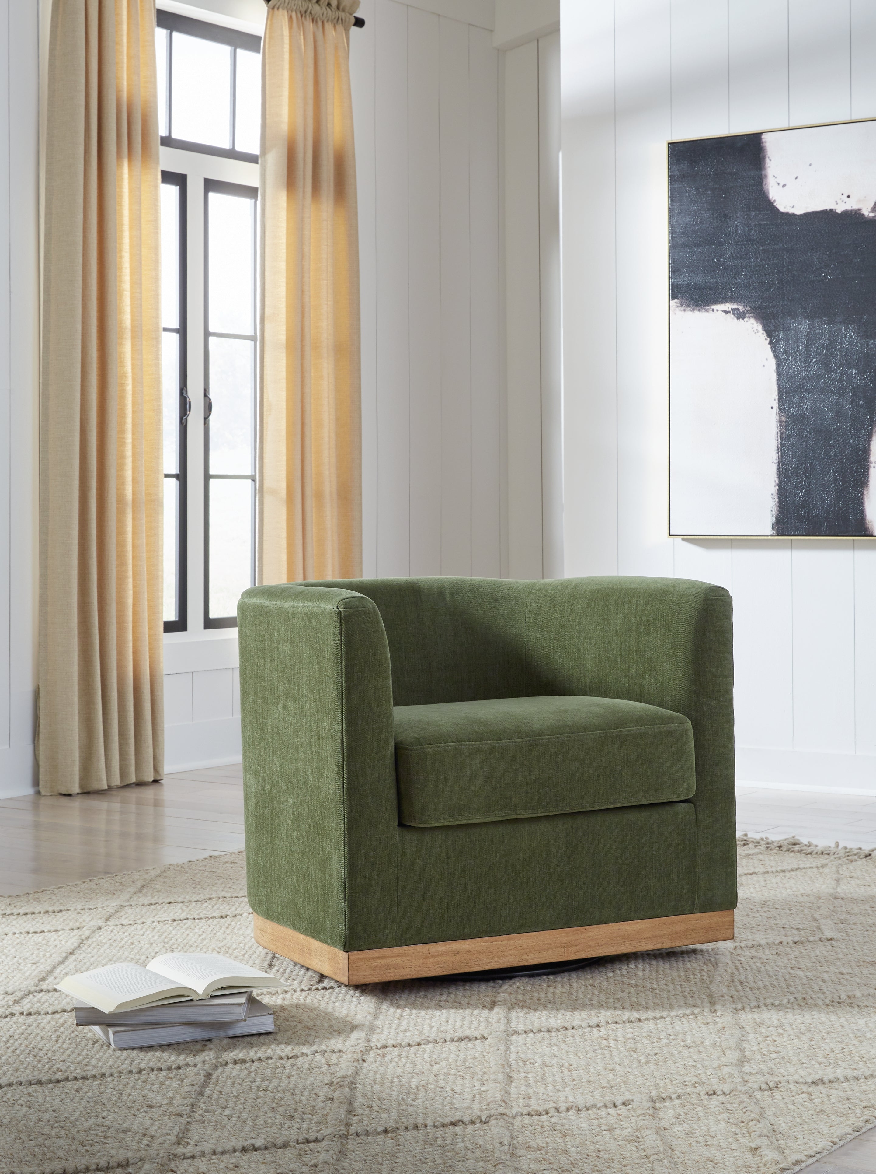 Homestyle Furniture - Ashley Furniture - Jersonlow Swivel Accent Chair - Swivel Accent Chair - A3000696